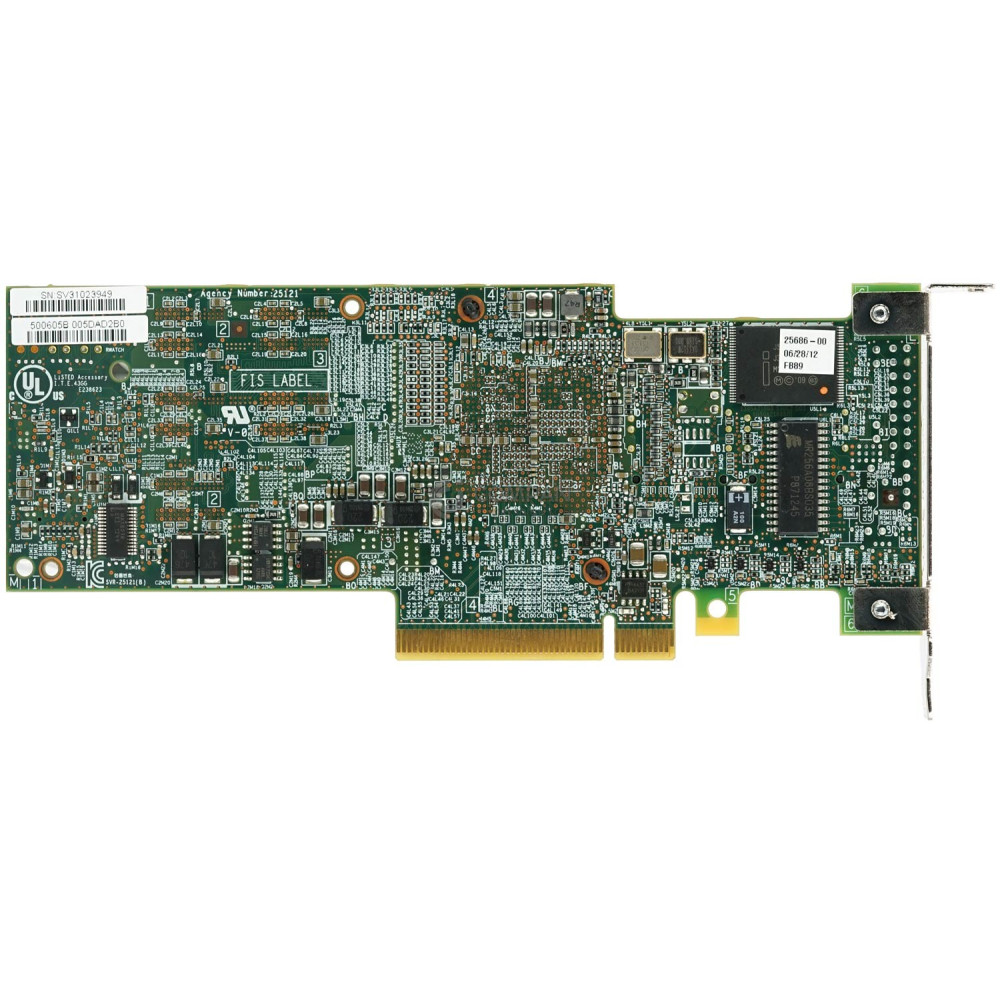 46C8927 LP IBM M5015 6GB SAS/SATA RAID CONTROLLER PCI-E ADAPTER LOW PROFILE
